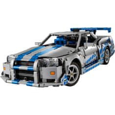 LEGO Technic 42210 Avtomobil 2 Fast 2 Furious Nissan Skyline GT-R (R34)