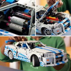 LEGO Technic 42210 Avtomobil 2 Fast 2 Furious Nissan Skyline GT-R (R34)