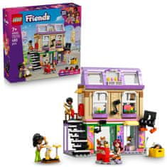 LEGO Friends 42653 Glasbena trgovina in stanovanje