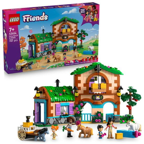 LEGO Friends 42654 Ranč in hlev s poniji