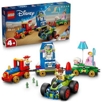 LEGO Disney 43264 Praznovanje Sveta igrač - Vlak in avtomobilček