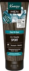 Kneipp Gel za prhanje za moške za telo in lase Sport (gel za prhanje) 200 ml