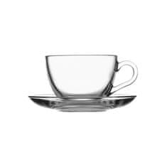 Pasabahce Skodelica za tople napitke Basic / 24cl / 6 kos / podstavek