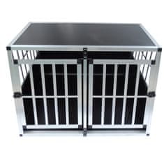 MATSPORT Kletka za prevoz psa XXL 91x104x69 cm