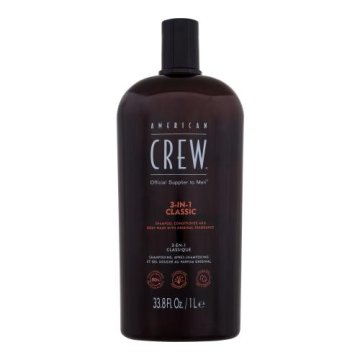 American Crew 3-IN-1 šampon, balzam in gel za prhanje 3v1 za moške