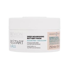 Revlon Professional Re/Start Curls Deep Nourishing Buttery Mask negovalna maska za kodraste in valovite lase 250 ml za ženske