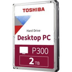 Toshiba 2TB P300 3,5" SATA 6Gb/s 5400rpm 128MB HDD disk