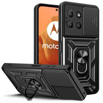 Tech-protect Camshield ovitek za Motorola Moto G15, črna