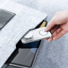 Tech-protect A47 MagSafe brezžični polnilnik na mobitel / AirPods / Apple Watch 15W, bela