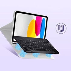 Tech-protect SC Pen Keyboard etui z tipkovnico za iPad 10.9'' 10gen 2022 / 11'' 11gen 2025, siva