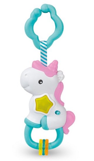 Clementoni BABY Interaktivna ropotuljica Magic Unicorn