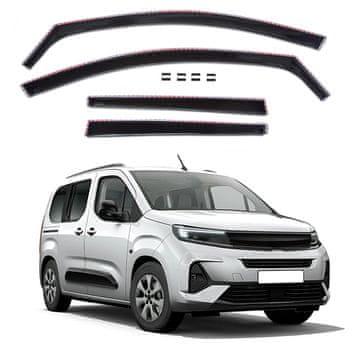 SCOUTT SCOUTT Okenski deflektorji za Opel Combo 2023-Nad 4ks