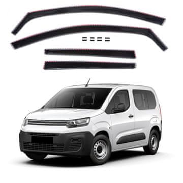 SCOUTT SCOUTT Okenski deflektorji za Citroen Berlingo 2023-Nad 4ks