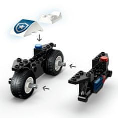 LEGO City 60455 Pregon s policijskim motorjem