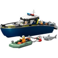 LEGO City 60456 Pregon s policijskim čolnom