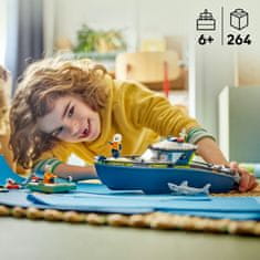 LEGO City 60456 Pregon s policijskim čolnom
