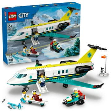 LEGO City 60465 Reševalno letalo za nujne primere
