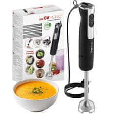 Clatronic SM 3825 črni potopni mešalnik iz nerjavečega jekla 800W