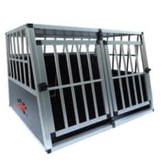 PetCARE Transportna ALU kletka za psa - D