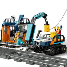 LEGO City 60470 Raziskovalni arktični polarni ekspresni vlak