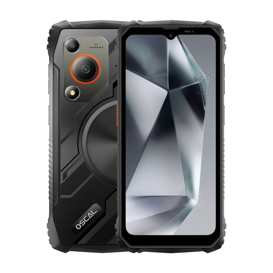 Oscal MARINE 1 pametni robustni telefon 4GB + 128GB, črn