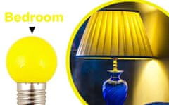 Vivalux LED sijalka E27 G45 1W 70lm RUMENA