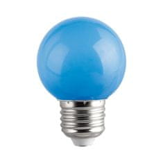 Vivalux LED sijalka E27 G45 1W 70lm MODRA