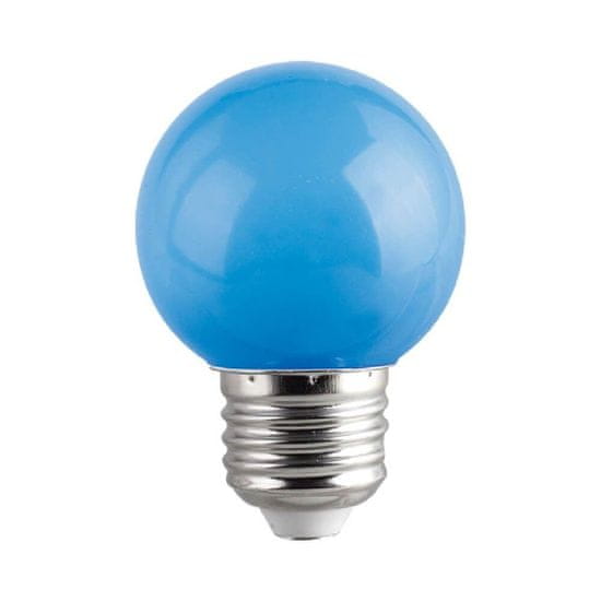 Vivalux LED sijalka E27 G45 1W 70lm MODRA