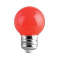 Vivalux LED sijalka E27 G45 1W 70lm RDEČA