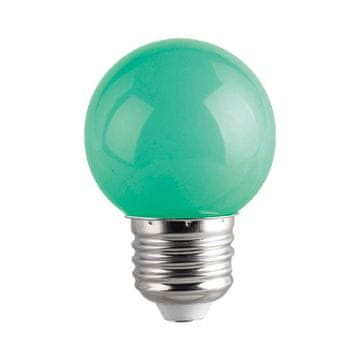 Vivalux LED sijalka E27 G45 1W 70lm ZELENA