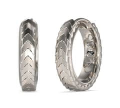 Guess Modni jekleni prstani Mornarski vozel JUME05021JWSTBKT/U