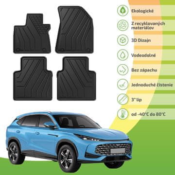 J&J Automotive Eko preproge za MG HS 2024-Nad