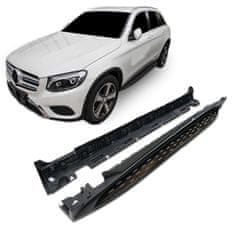 SCOUTT Stranski ročaji za Mercedes GLC X253 / C253 2015-2022 Stopnice, originalna izdelava, črne barve