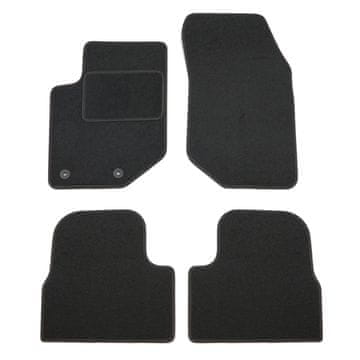 J&J Automotive Velur preproge za avto za Fiat 600 2024-Nad 4 kosa