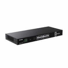Tenda stikalo Giga 18-port rack 16x PoE 2xSFP TEG1120P-16-150W