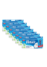 toaletni papir SOFT WHITE 8/1 ,3-sl.,150 listov,100% celuloza,7x8 rol