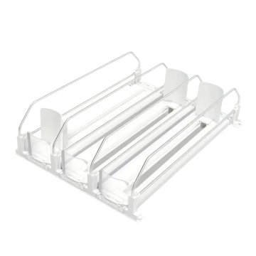 HOME & MARKER® Organizator za hladilnik z avtomatskim drsnim sistemom | DRINZER