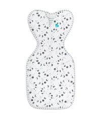 LOVE TO DREAM Swaddle UP Swaddle-Size S White/Space - PHASE1 - 0,2 TOG Bamboo Lite