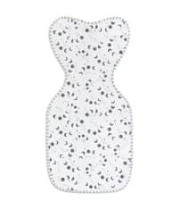 LOVE TO DREAM Swaddle UP Swaddle-Size S White/Space - PHASE1 - 0,2 TOG Bamboo Lite