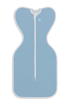 LOVE TO DREAM Swaddle UP - Swaddle, velikost S, prašno modra, 1 FAZA, 1-3m, 3,5-6kg