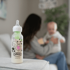 Dr.Brown´s Options+ plastična ozkovratna steklenička 250 ml, koza/veverica, 2 kosa