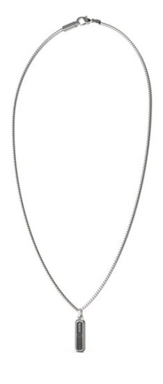 Guess Moška jeklena ogrlica Sailor Knot JUMN05020JWSTBKT/U