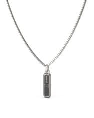 Guess Moška jeklena ogrlica Sailor Knot JUMN05020JWSTBKT/U