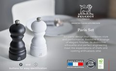 Peugeot Mlinček za poper Paris / 12cm / bel / u'Select