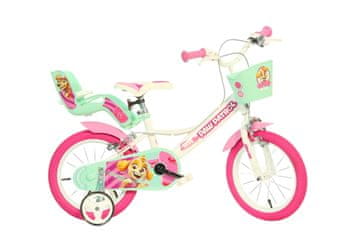 Dino bikes dekliško kolo 14" z dodatki PAW PATROL