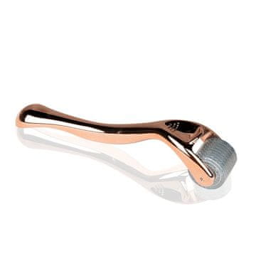 shumee Derma roller za mezoterapijo rose gold 0,3 mm 192 igle iz titana