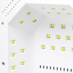 Eprim OCHO NAILS X22 72W brezžična bela UV LED-svetilka z zrcalnim dnom