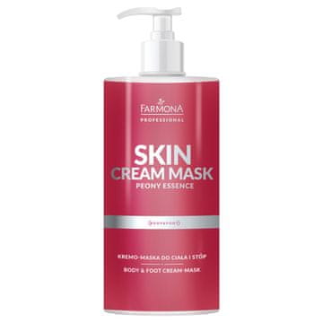 shumee Farmona Skin kremna maska peony essence kremna maska za telo in stopala potonika 500 ml