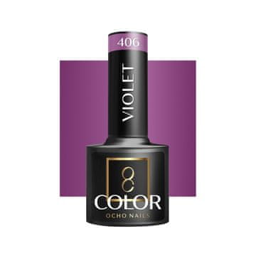 shumee OCHO NAILS Hibridni lak za nohte vijolična 406 -5 g