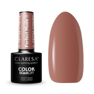 shumee CLARESA Hibridni lak za nohte PERFECT NUDE 8 -5g